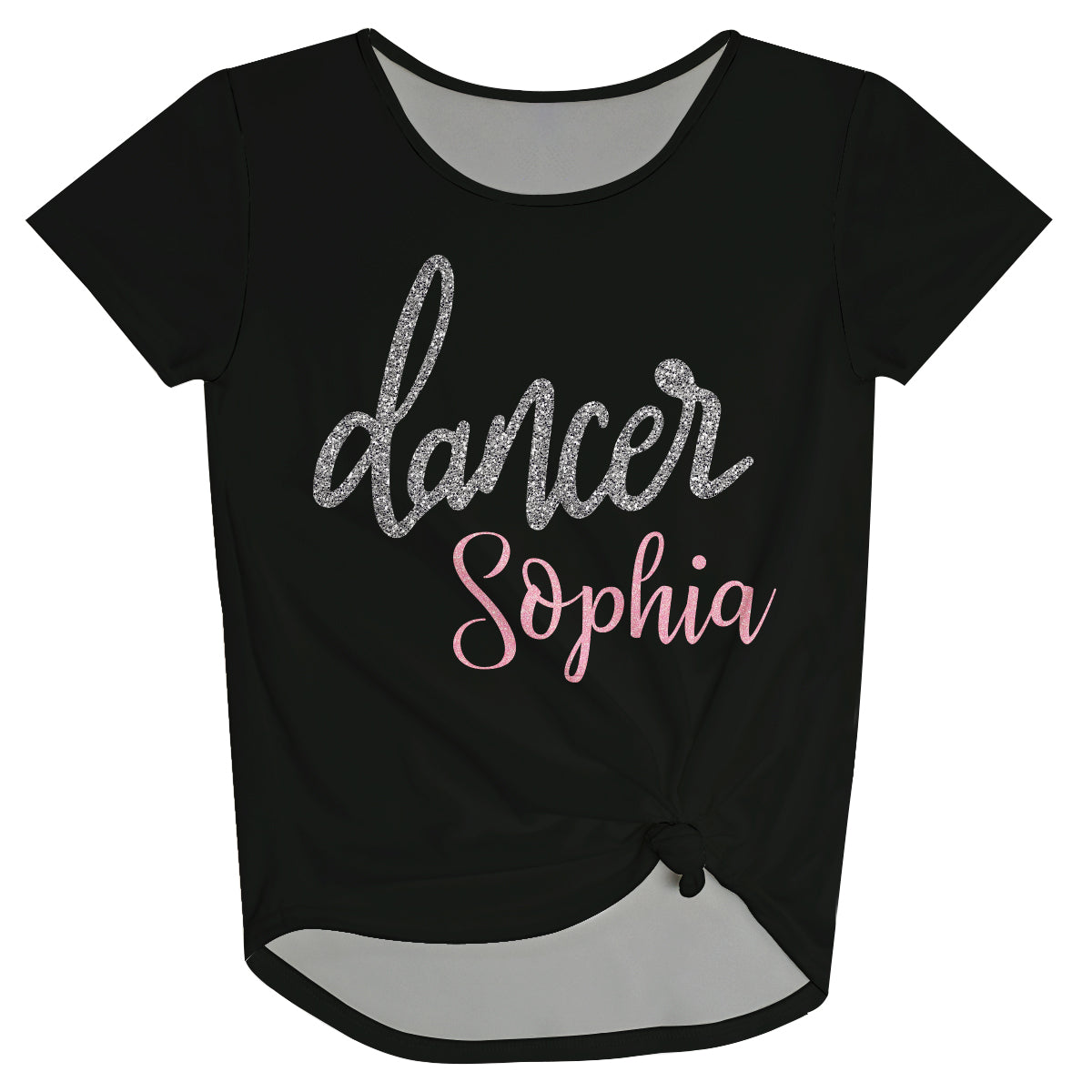 Dancer Name Black Knot Top - Wimziy&Co.