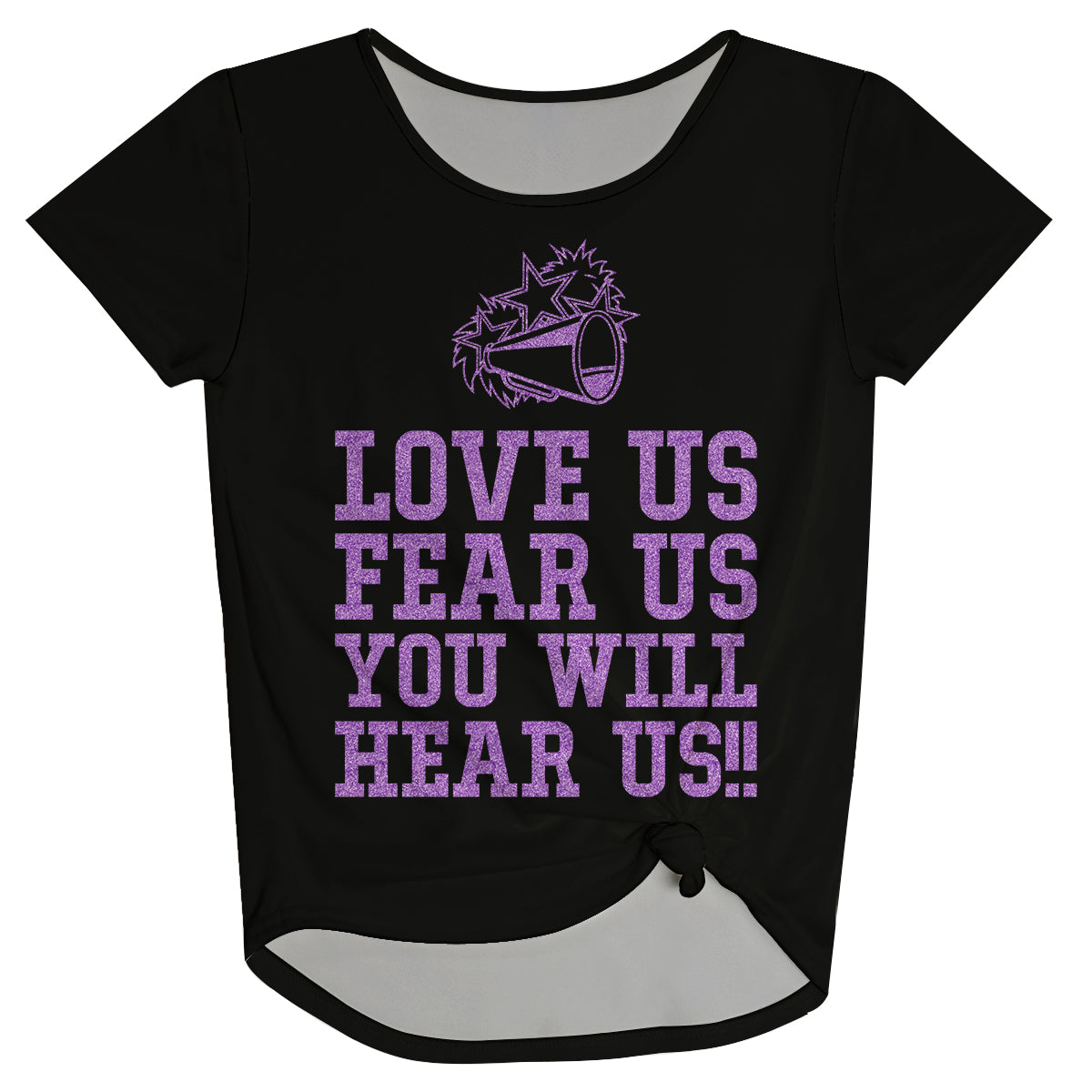 Love Us Black Knot Top - Wimziy&Co.