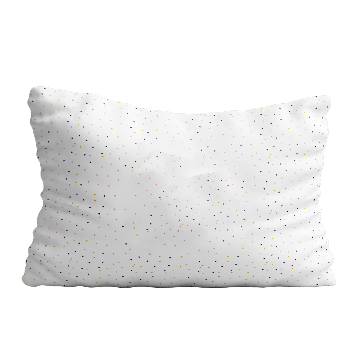 Monogram white polka dots pillow case - Wimziy&Co.