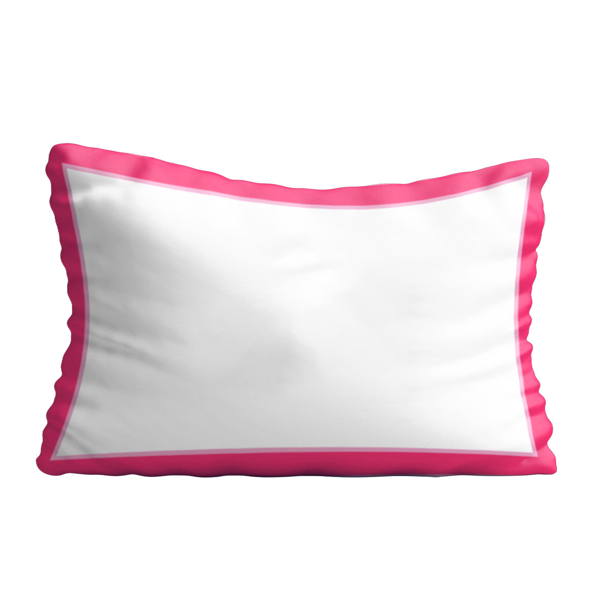 Monogram white and pink pillow case - Wimziy&Co.