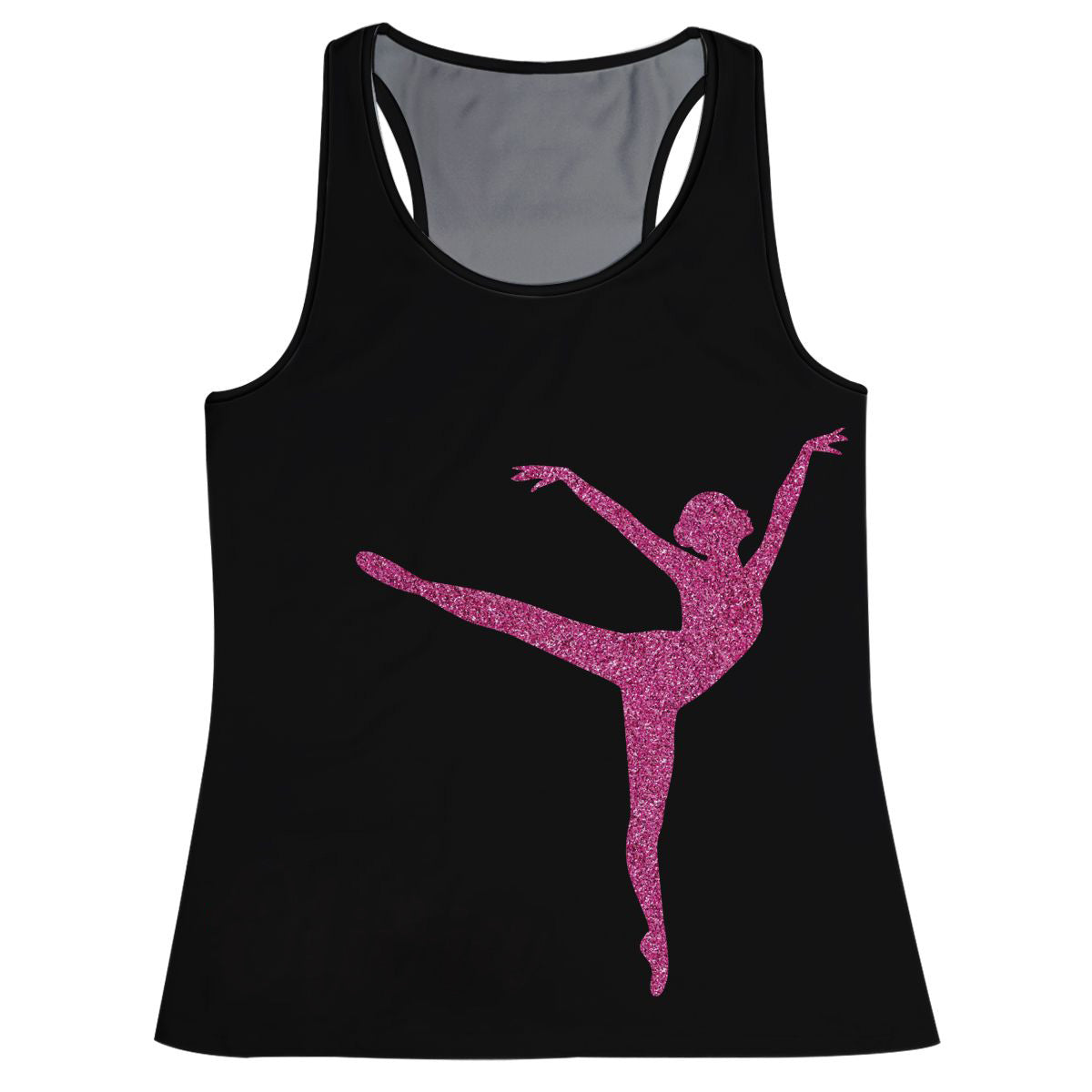 Ballerina Name Black Tank Top - Wimziy&Co.