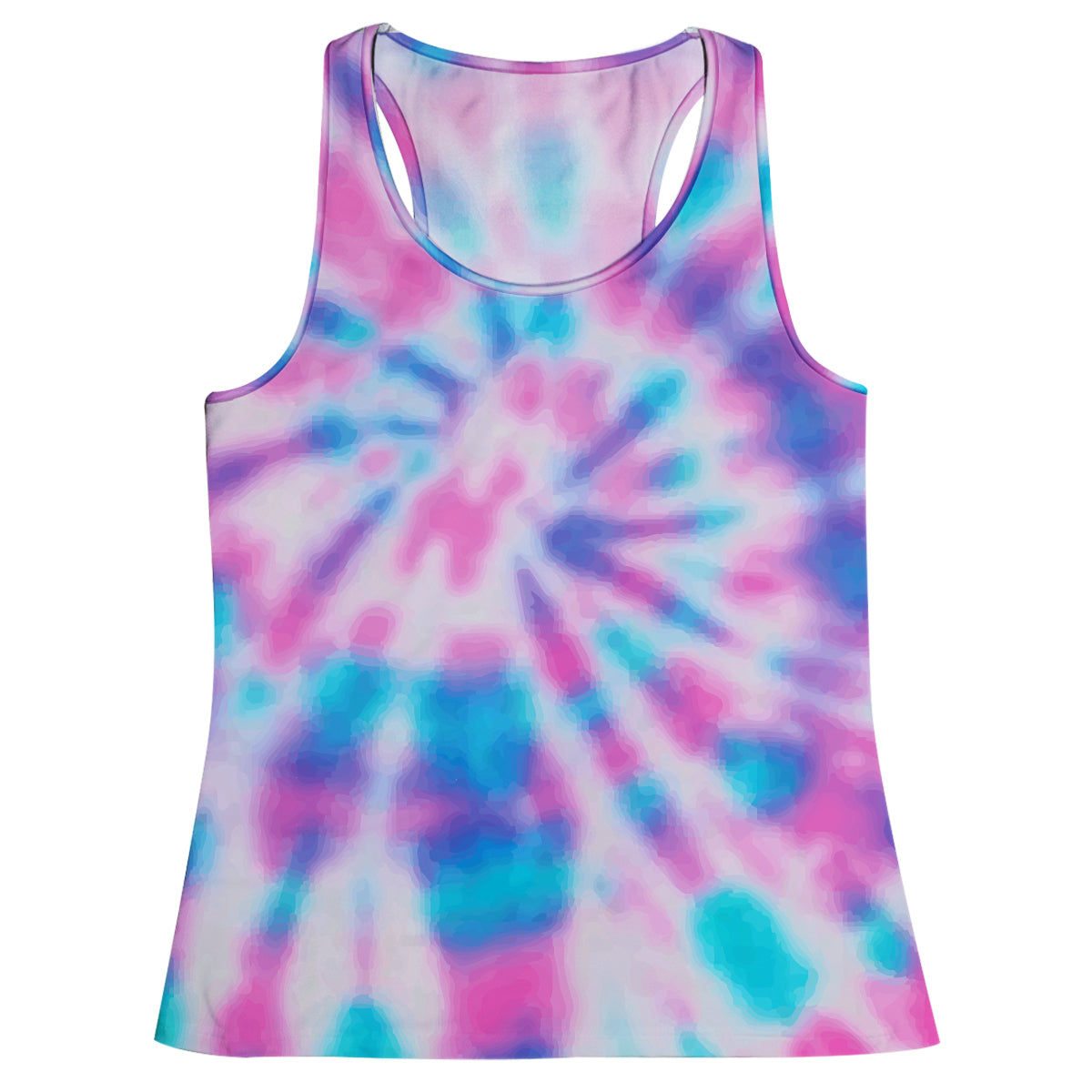 Tie Dye Pink and Purple Tank Top - Wimziy&Co.