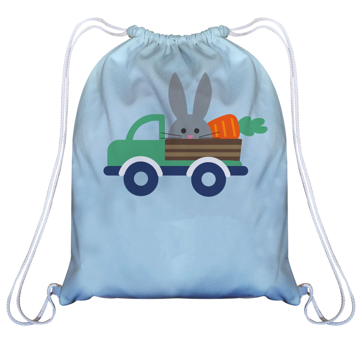 Bunny Truck Name Light Blue Easter Bag - Wimziy&Co.